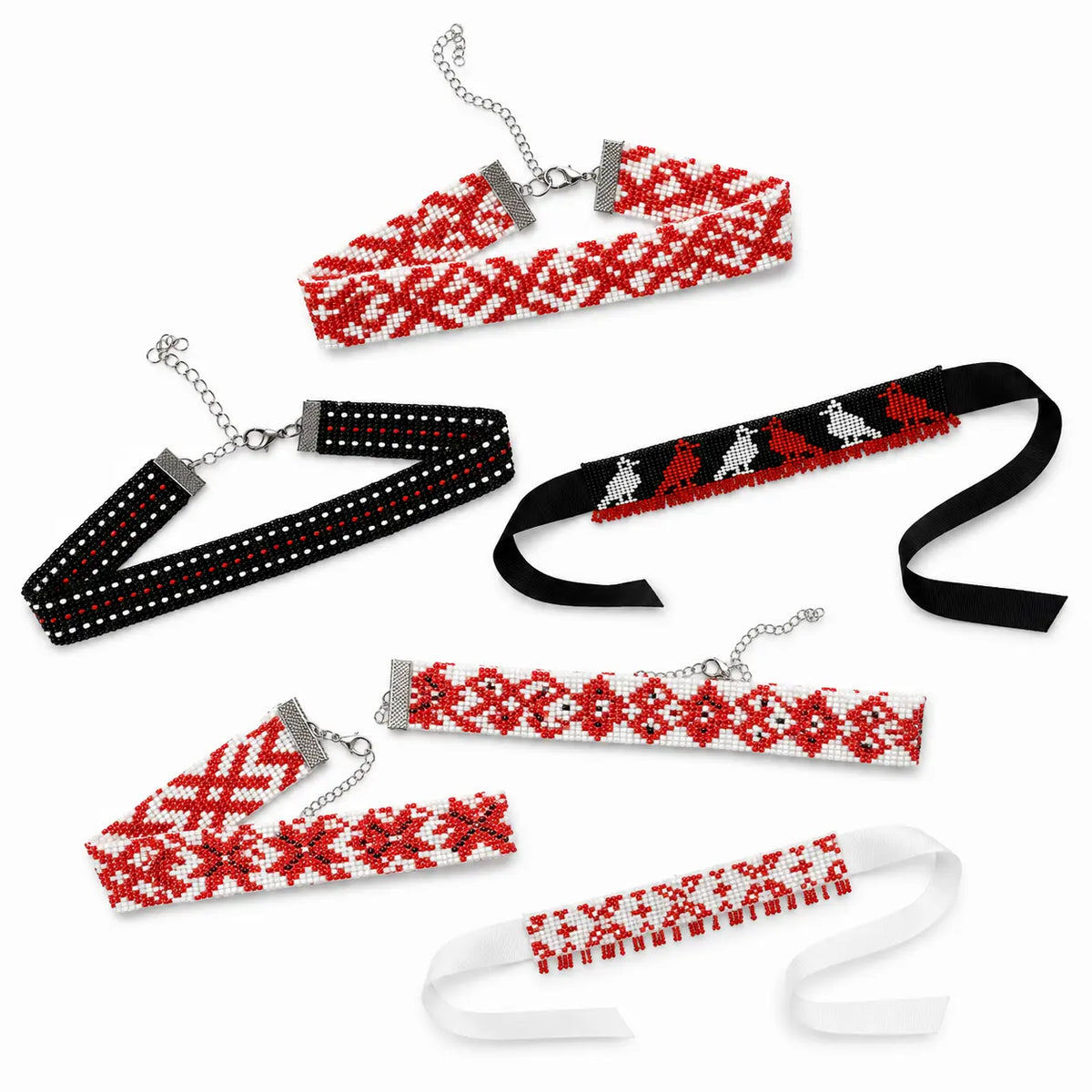Traditional Beaded Neckwear KROPKA