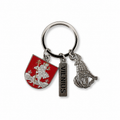 Keychain “Pahonia and Iron Wolf”