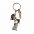 Keychain “Iron Wolf and Gediminas Tower”