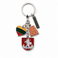 Keychain “Pahonia and Gediminas Tower”