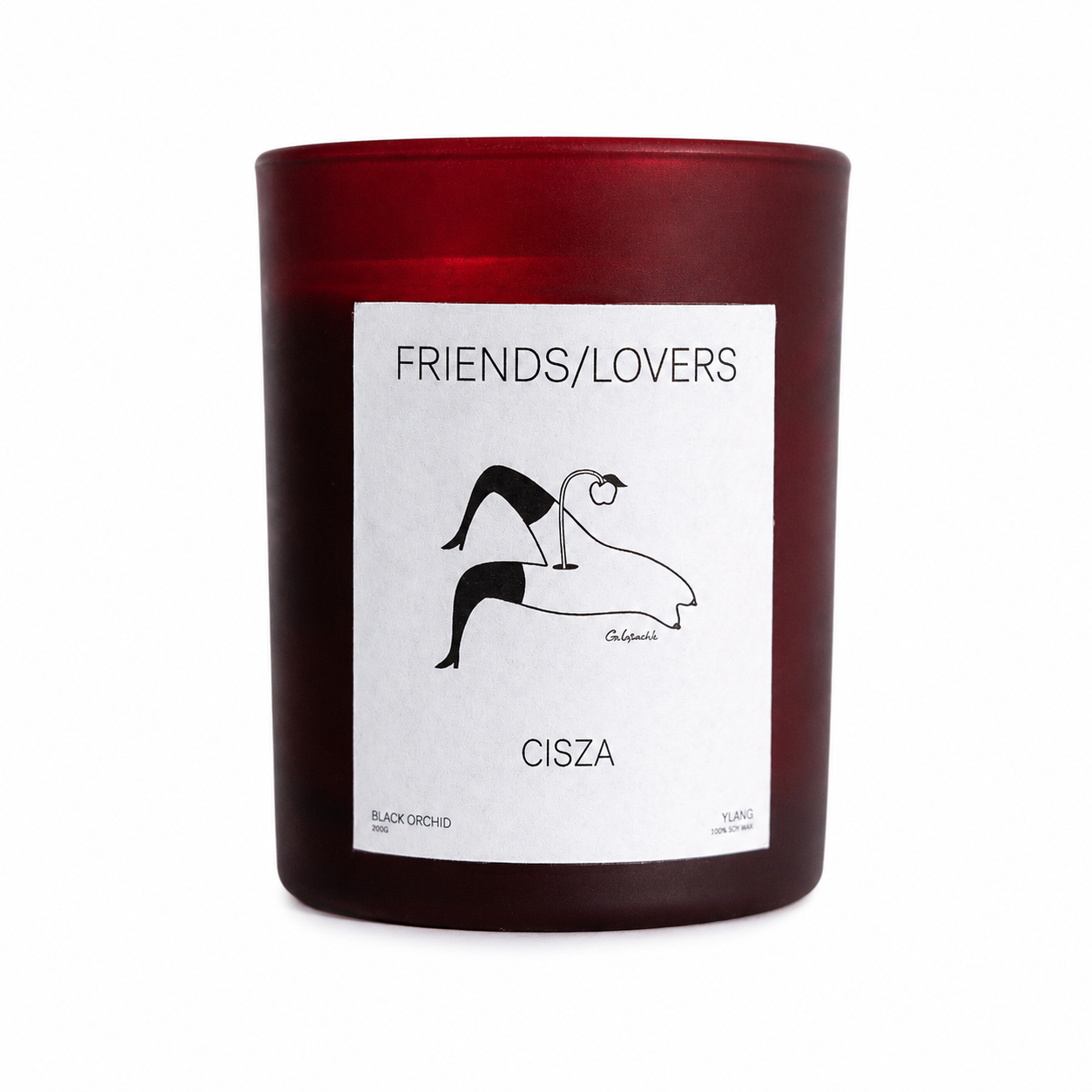 Свечка «FRIENDS/LOVERS» CISZA.DESIGN