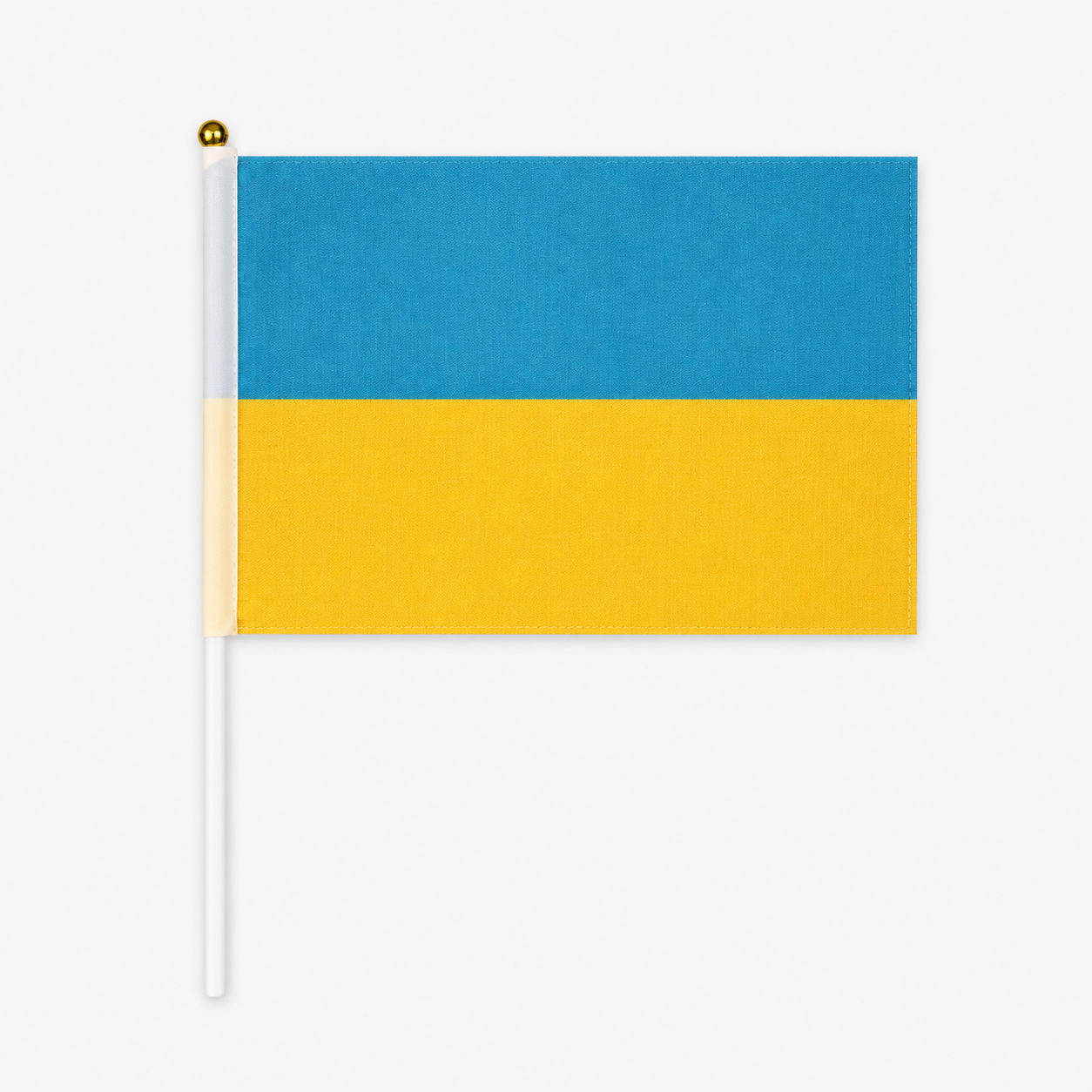 Украінскі сьцяжок з дрэўкам