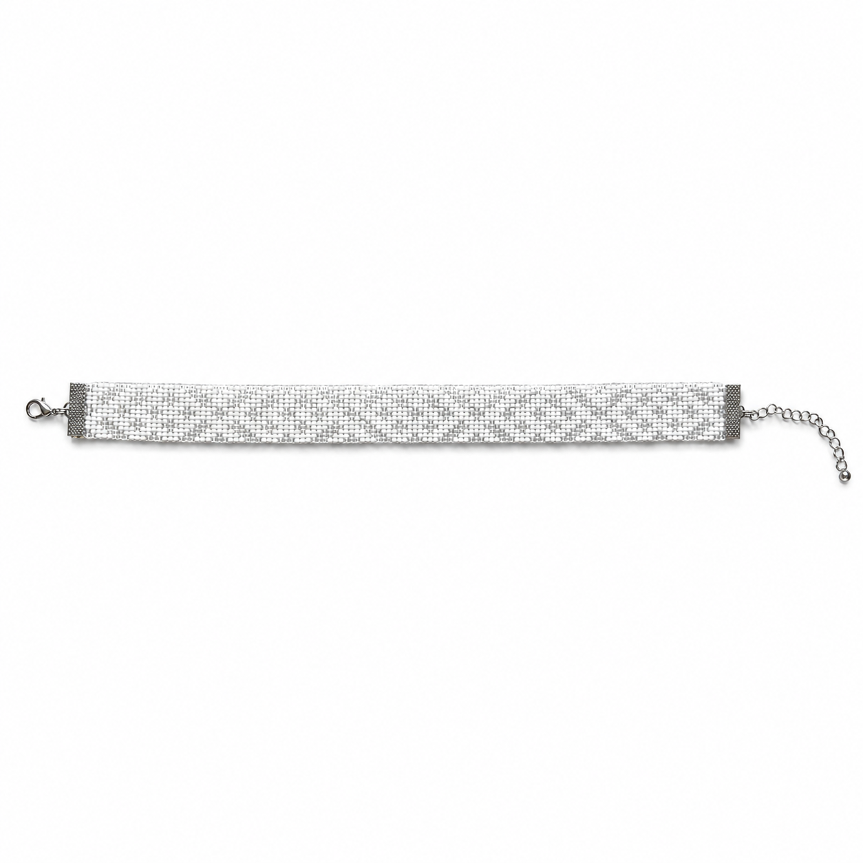 Choker “White Ornament”
