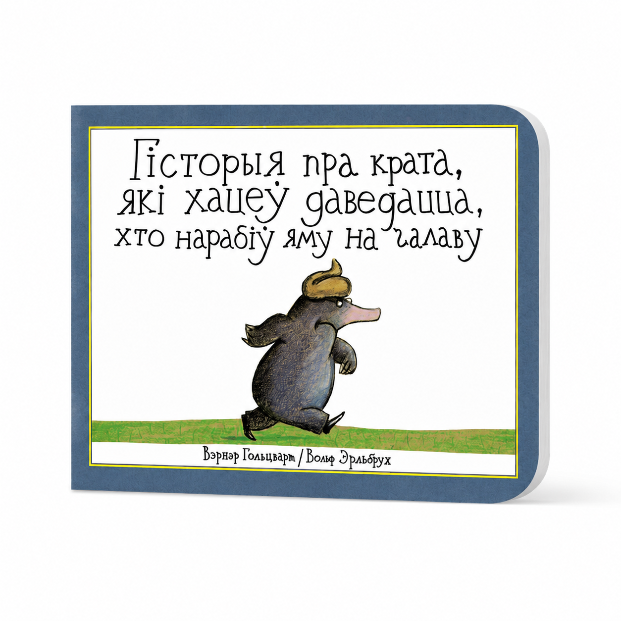 Кніга «Гісторыя пра крата, які хацеў даведацца, хто нарабіў яму на галаву» Вэрнэр Гольцварт