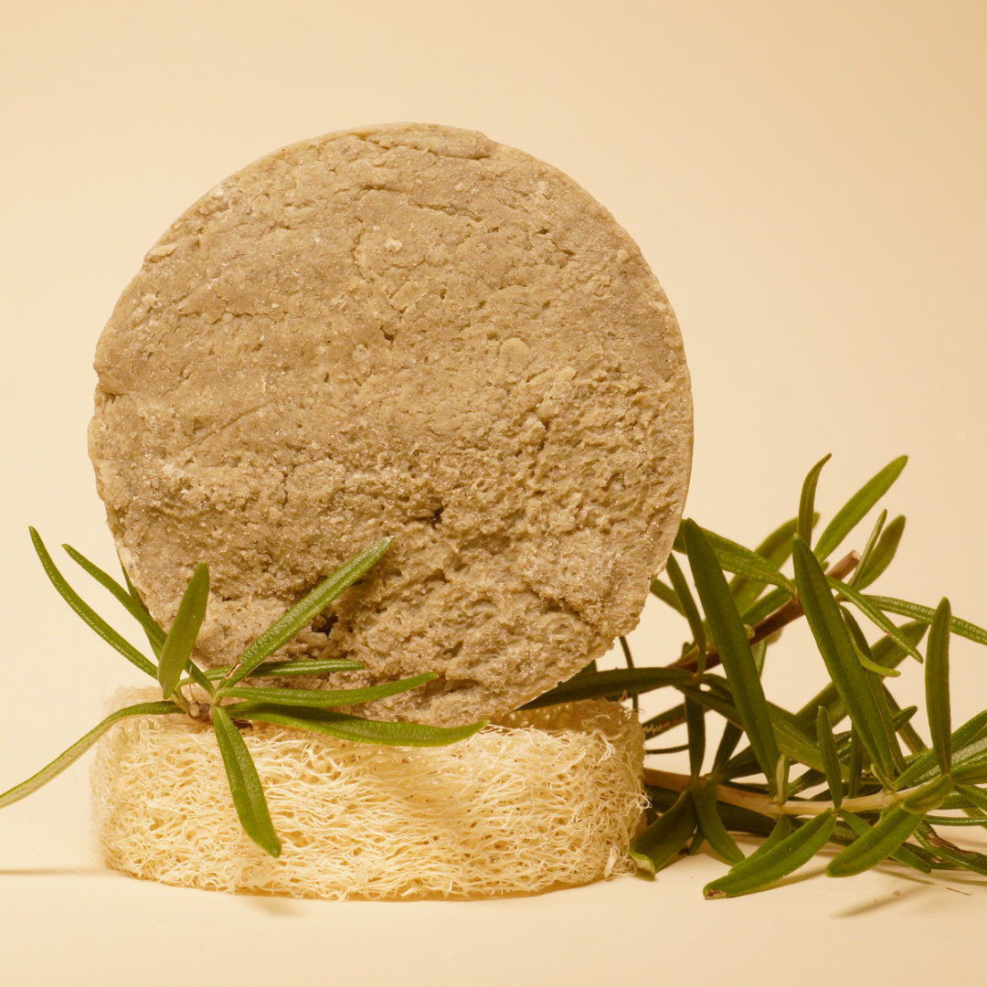 "Rosmarinas" | Універсальны цвёрды шампунь для ўсіх тыпаў валасоў - 100 г 