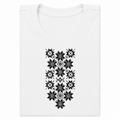 Regular Fit T-shirt with Belarusian Ornament KROPKA