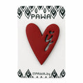 Heart “Ў” Brooch KROPKA