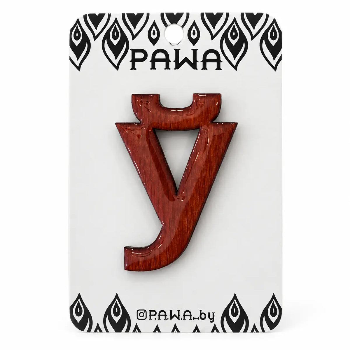 “Ў” Brooch KROPKA