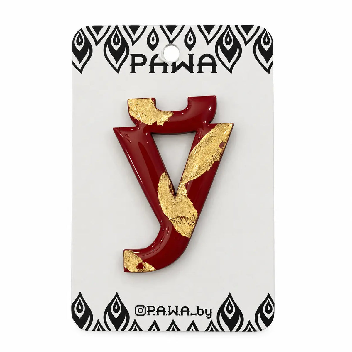 “Ў” Brooch KROPKA