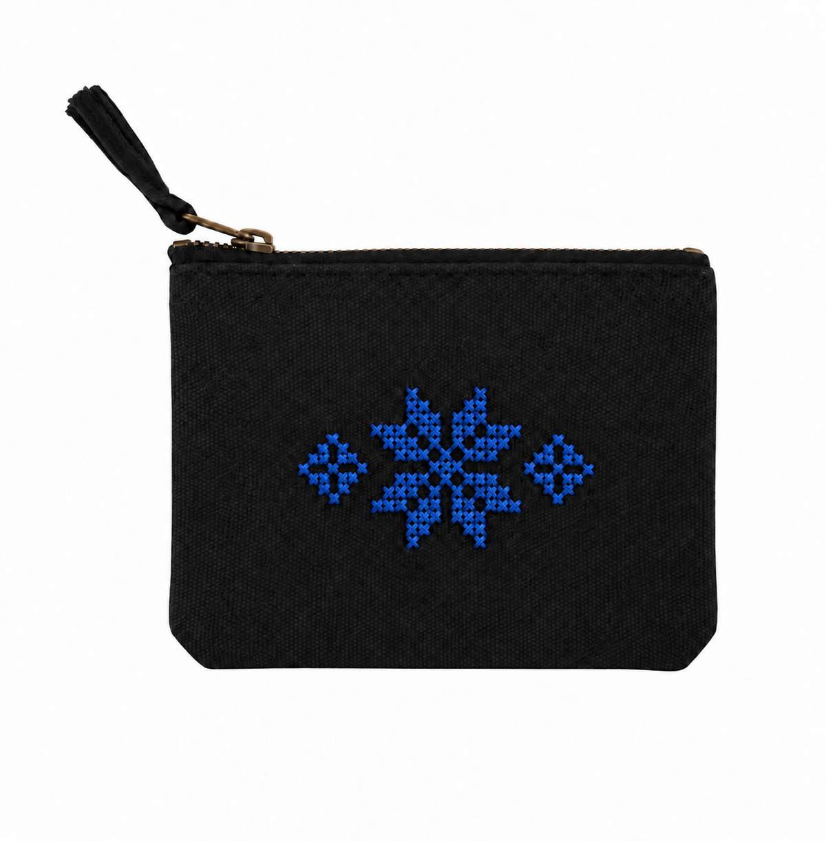 Coin Pouch with Belarusian Embroidery KROPKA