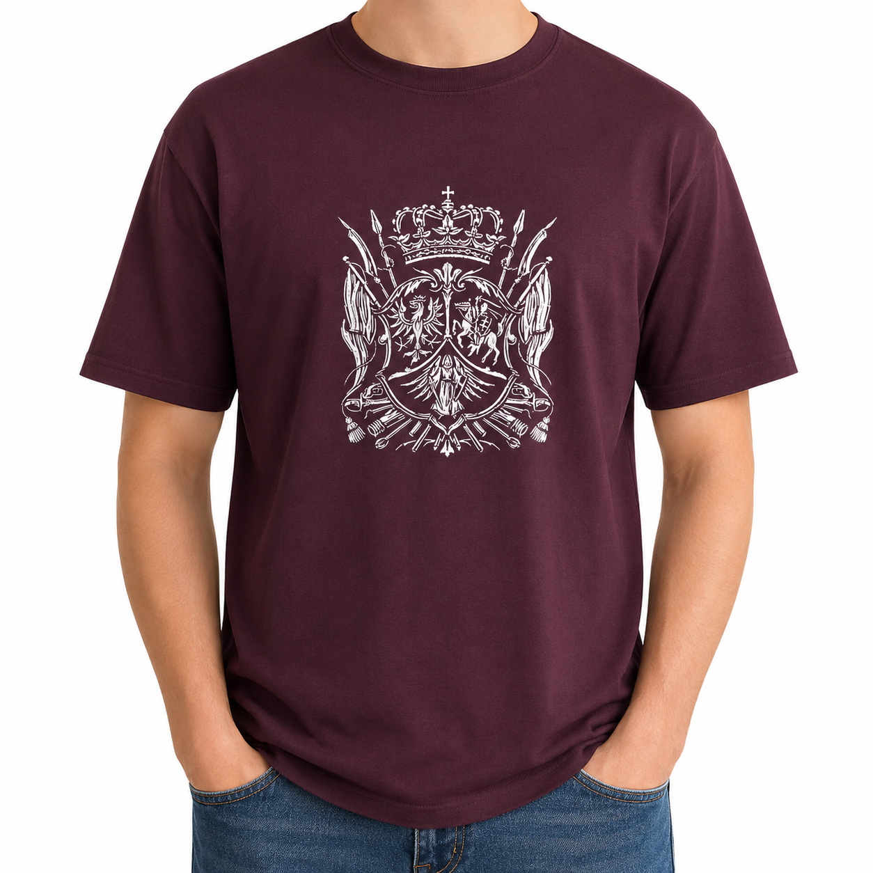 T-Shirt “Heraldic Embroidery” Admietnaść