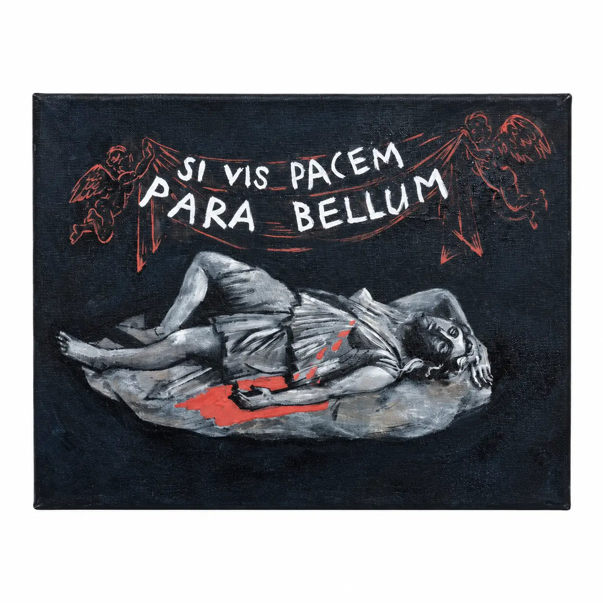 Painting “Si Vis Pacem, Para Bellum” Sveta Baeva x N.R.M. KROPKA