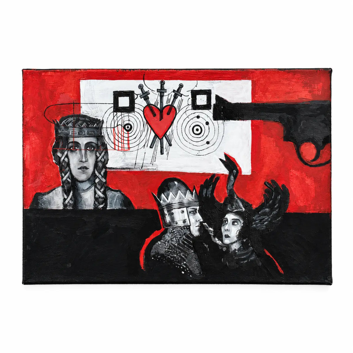 Painting “This Is a Conspiracy” Sveta Baeva x N.R.M. KROPKA