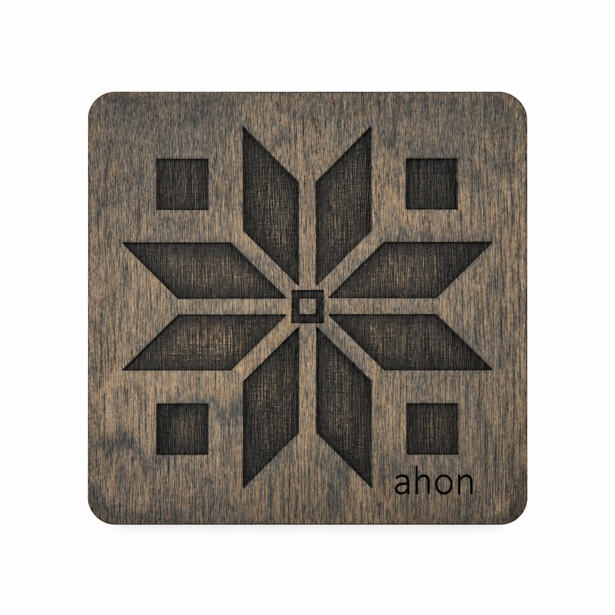 Handmade Wooden Coaster KROPKA