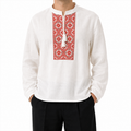 Linen Embroidered Vyshyvanka "Yaraslau" KROPKA