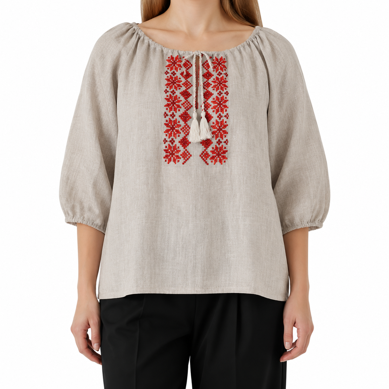 Linen Vyshyvanka "Zosia"