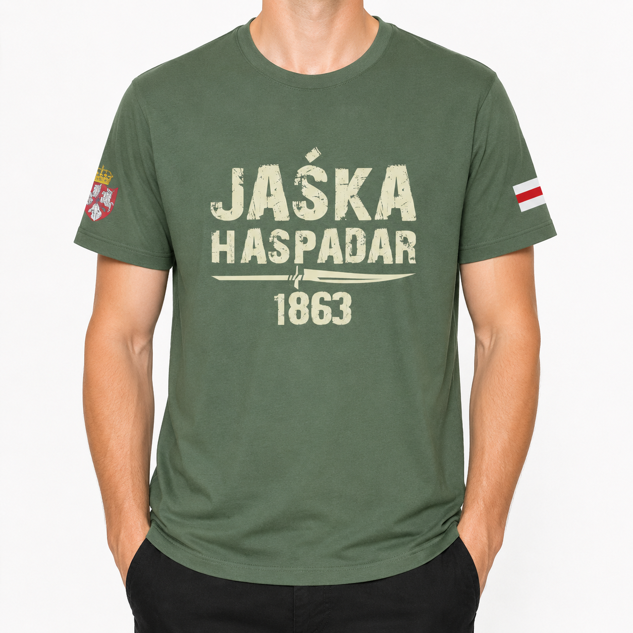 T-Shirt “Jaśka Haspadar 1863” Admietnaść