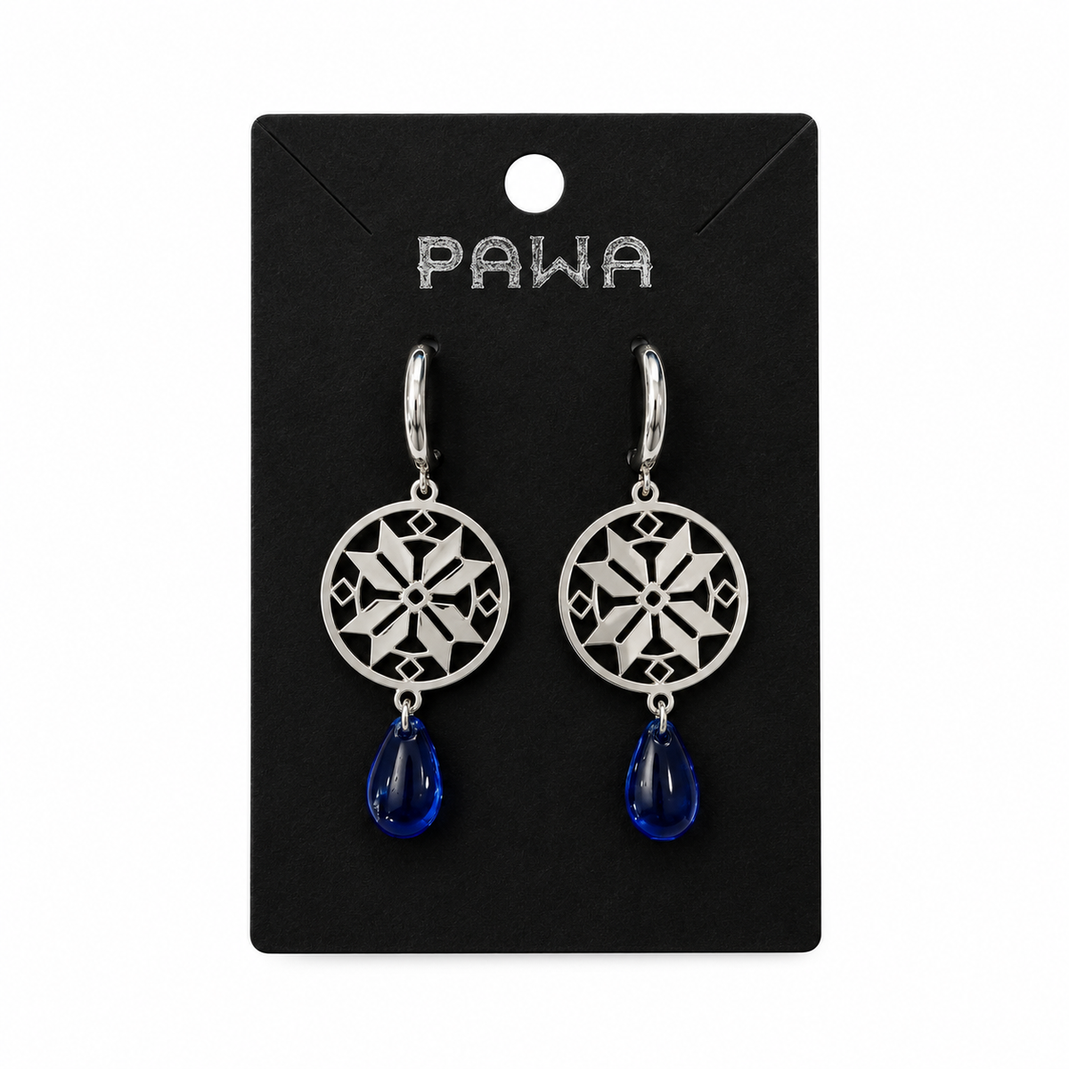 Belarusian Ornament Earrings PAWA KROPKA