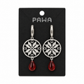 Belarusian Ornament Earrings PAWA KROPKA