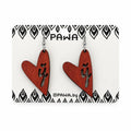 Heartbeat “Ў” Earrings KROPKA